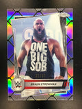 2025 Topps Chrome WWE #158 Braun Strowman Steel Cage Refractor #/37