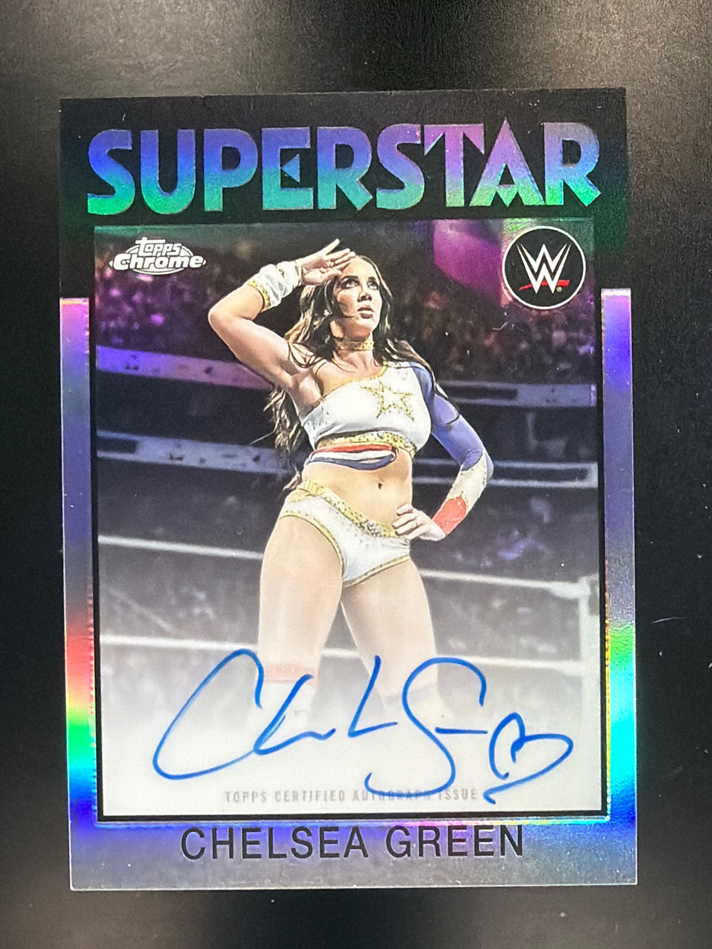 2026 Topps Chrome WWE #86T-CG Chelsea Green 1986 Topps Autographs
