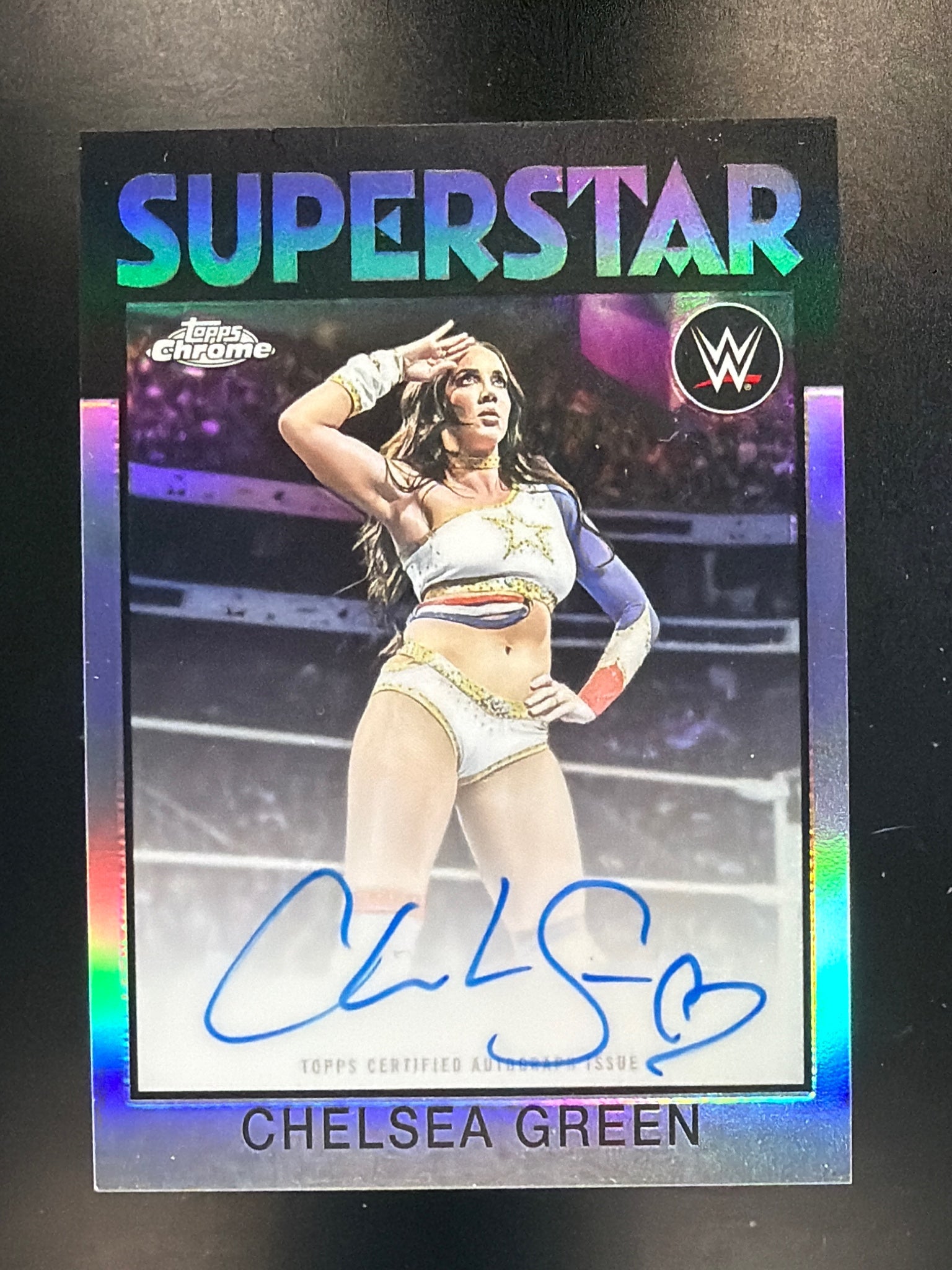2026 Topps Chrome WWE #86T-CG Chelsea Green 1986 Topps Autographs