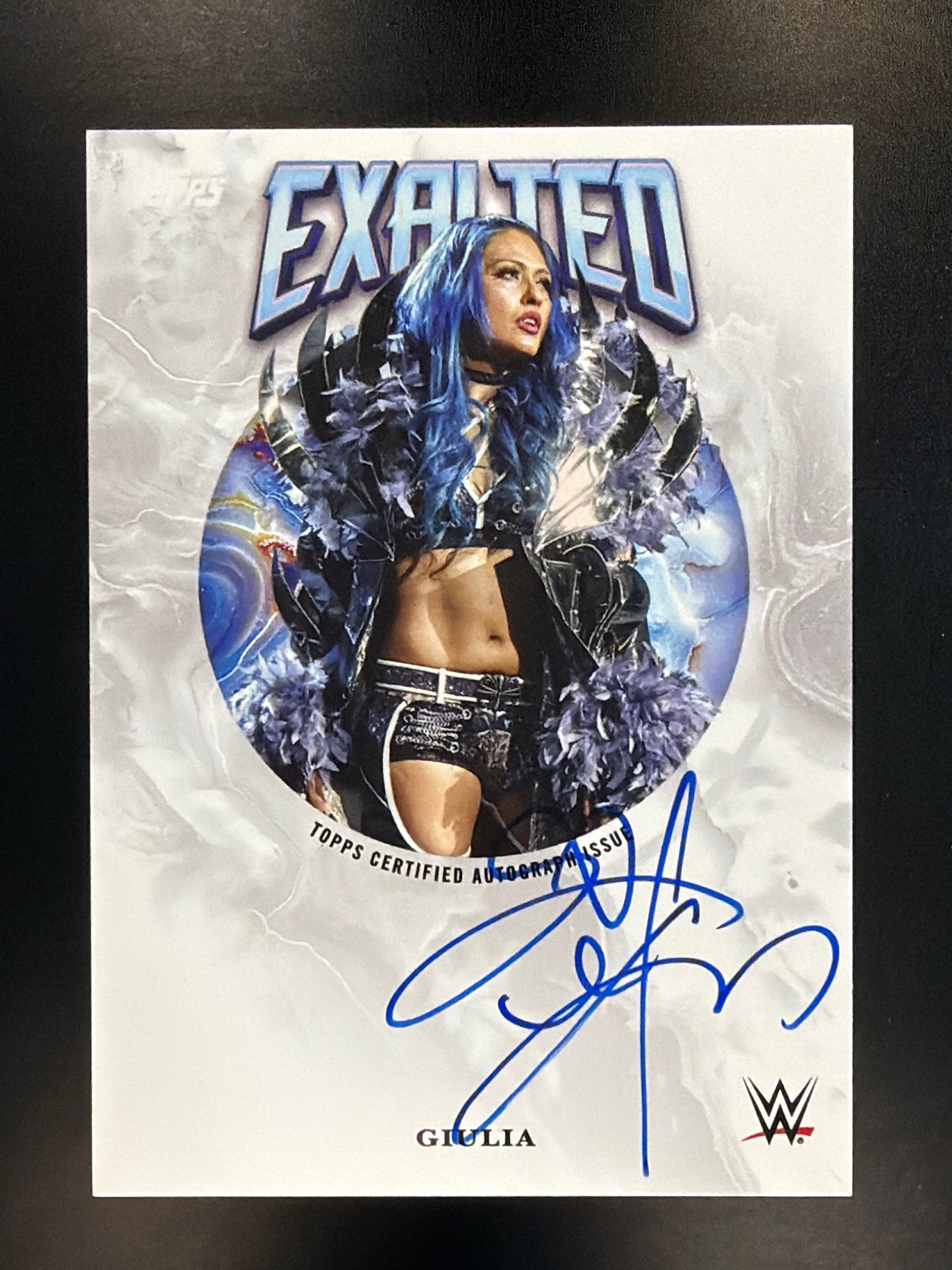 2025 Topps Exalted WWE #EXA-GIU Giulia Exalted Autographs