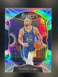 2020-21 Panini Select #57 Stephen Curry Silver Prizms