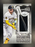 2024 Topps #SS-WC William Contreras Silver Slugger Award Winner Patches