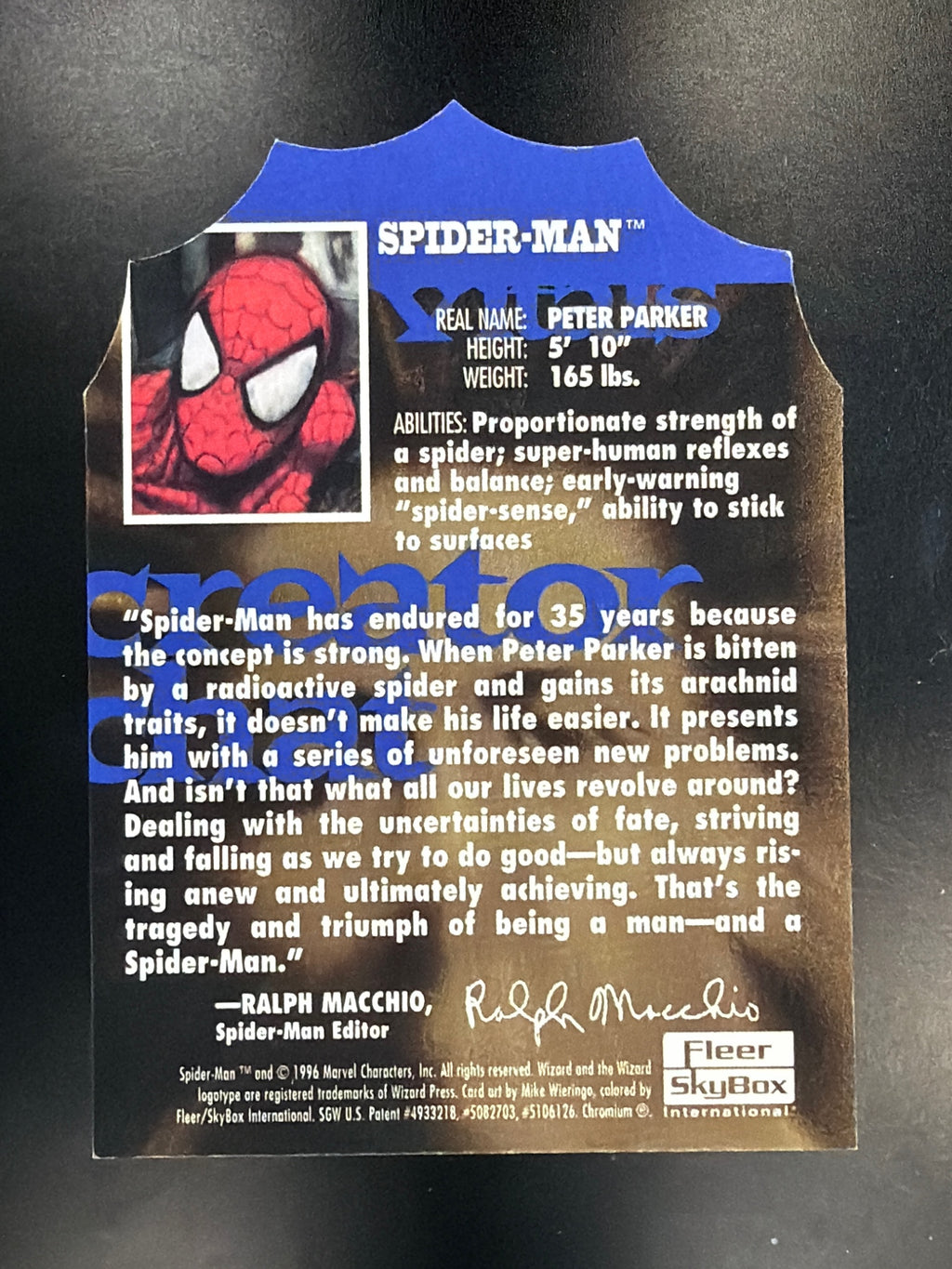 1997 Wizard Magazine Series 4 #8 Spider-Man