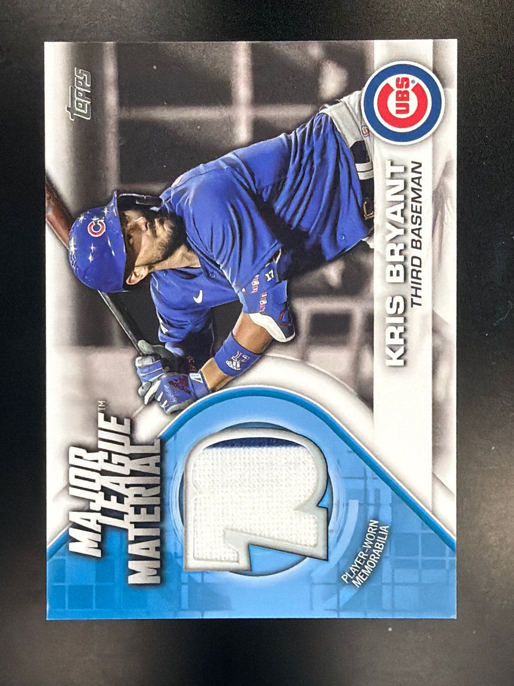 2021 Topps #MLM-KB Kris Bryant Major League Material Relics (Series One)