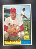 1961 Topps #144 Jim Coker