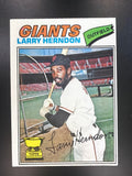 1977 Topps #397 Larry Herndon
