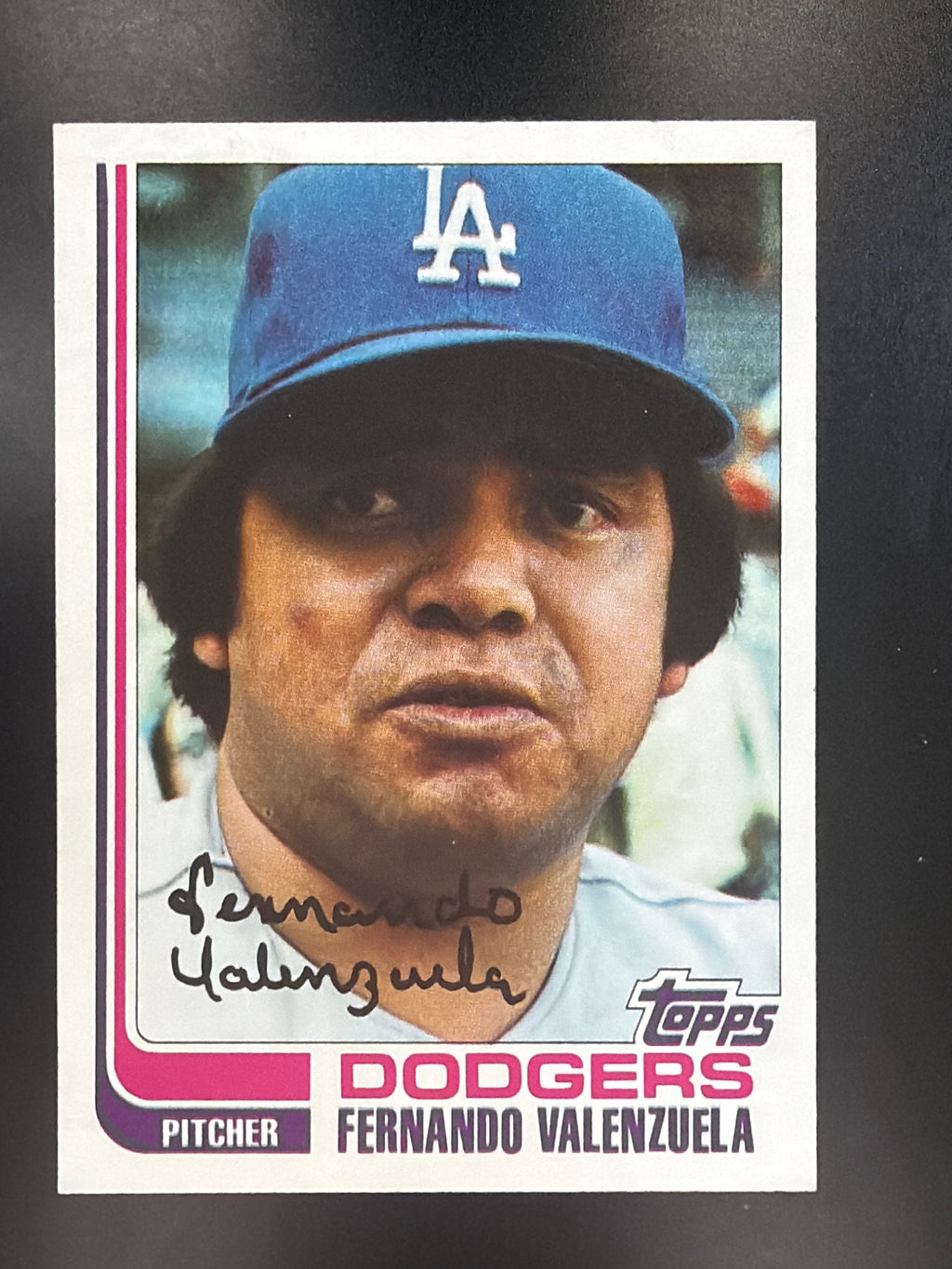 1982 Topps #510 Fernando Valenzuela