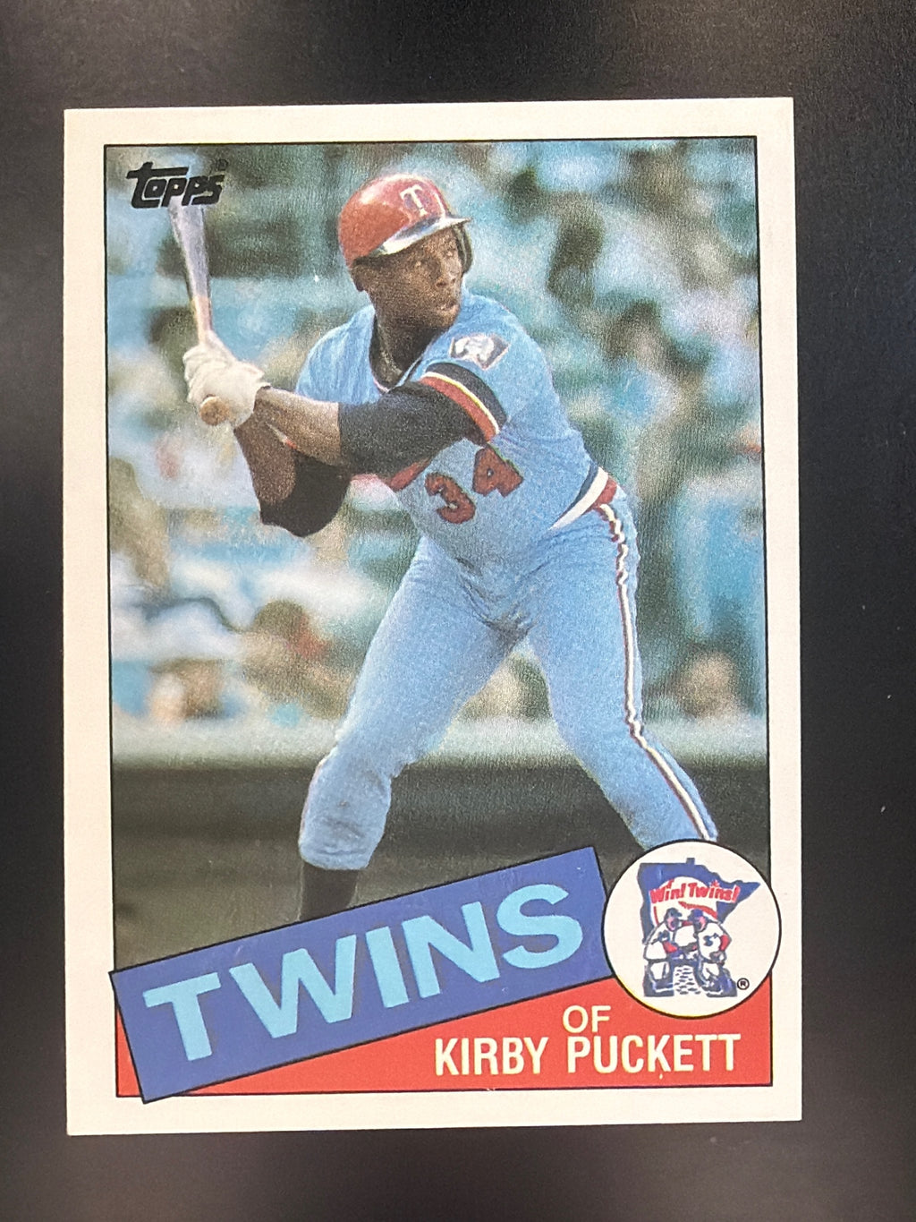 1985 Topps #536 Kirby Puckett
