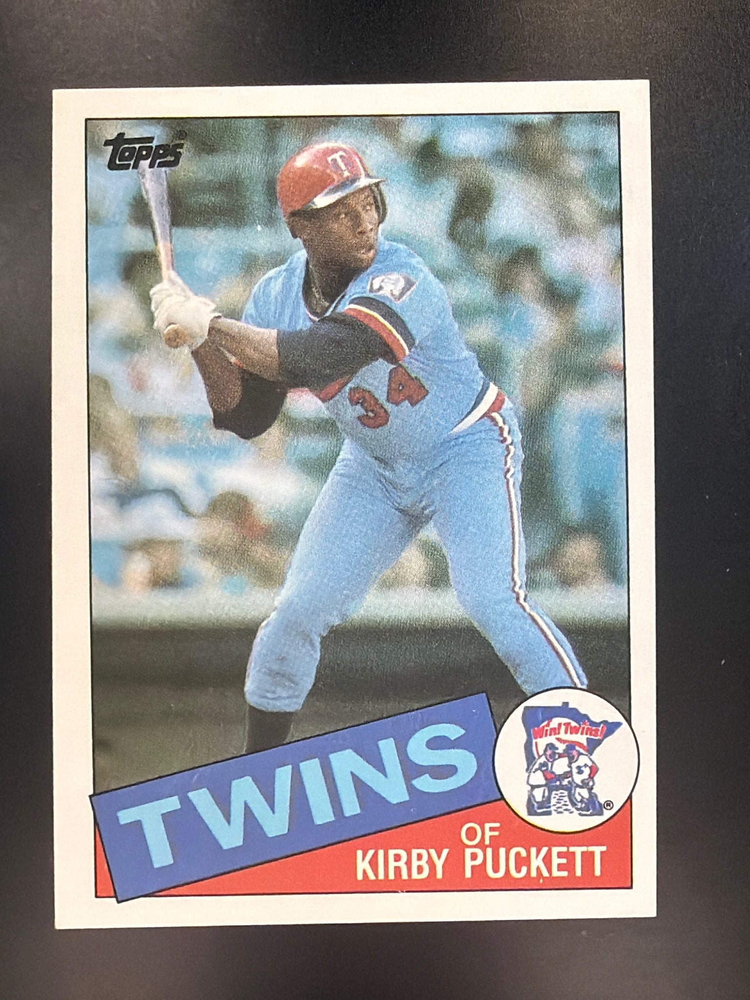 1985 Topps #536 Kirby Puckett
