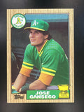 1987 Topps #620 Jose Canseco