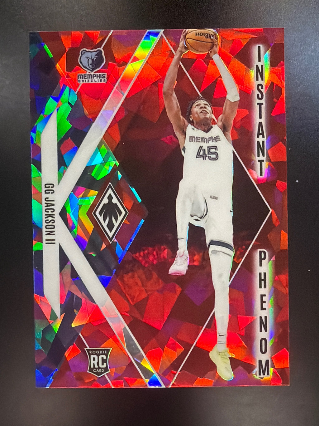 2023-24 Panini Phoenix #1 GG Jackson II Instant Phenom Phoenix Red Ice