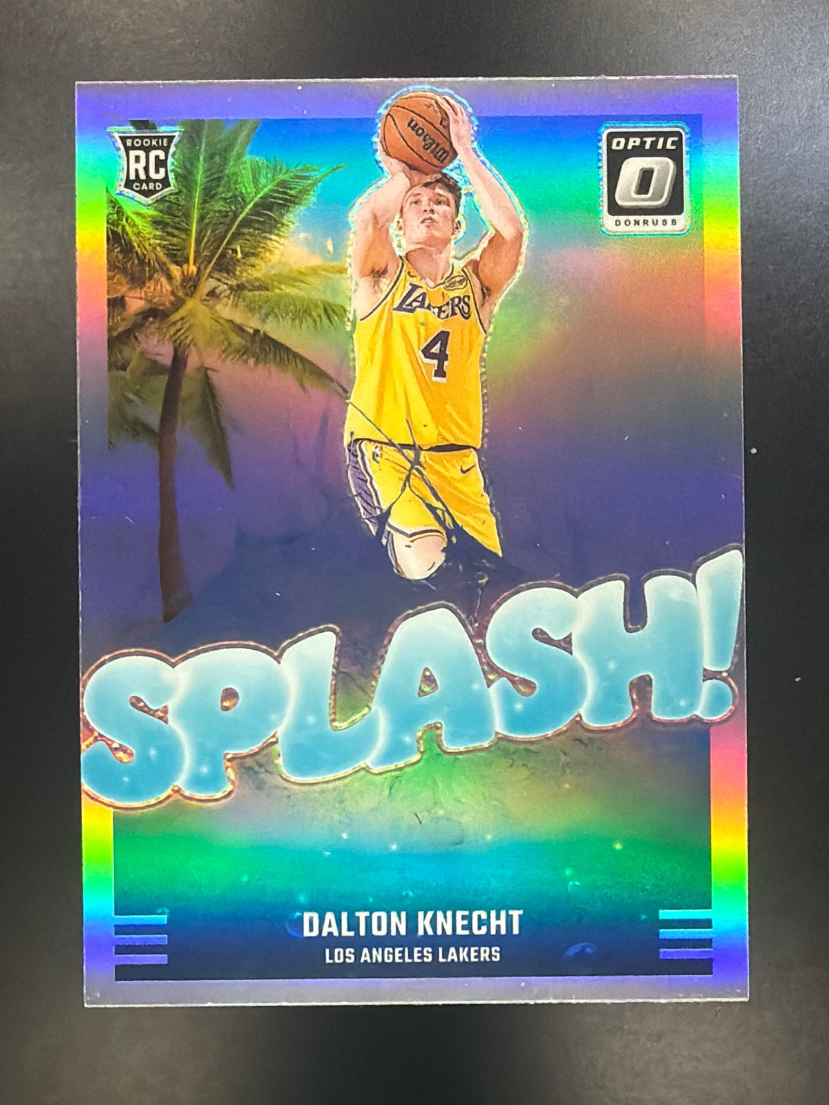 2024-25 Donruss Optic #12 Dalton Knecht Splash! Holo