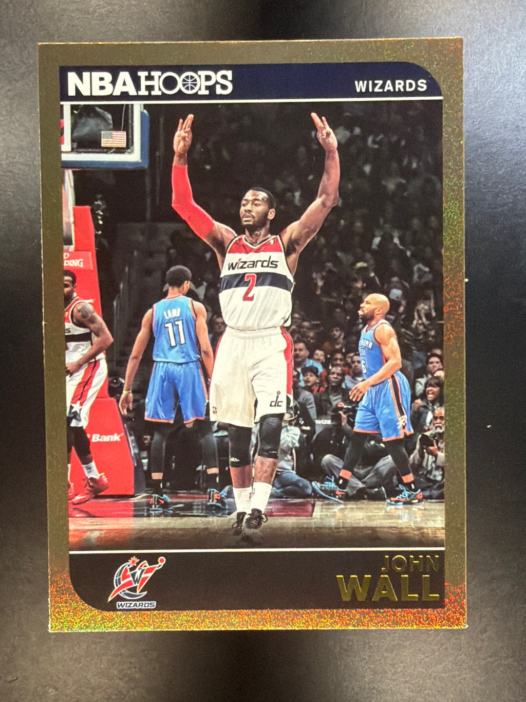 2014-15 Hoops #230 John Wall Gold