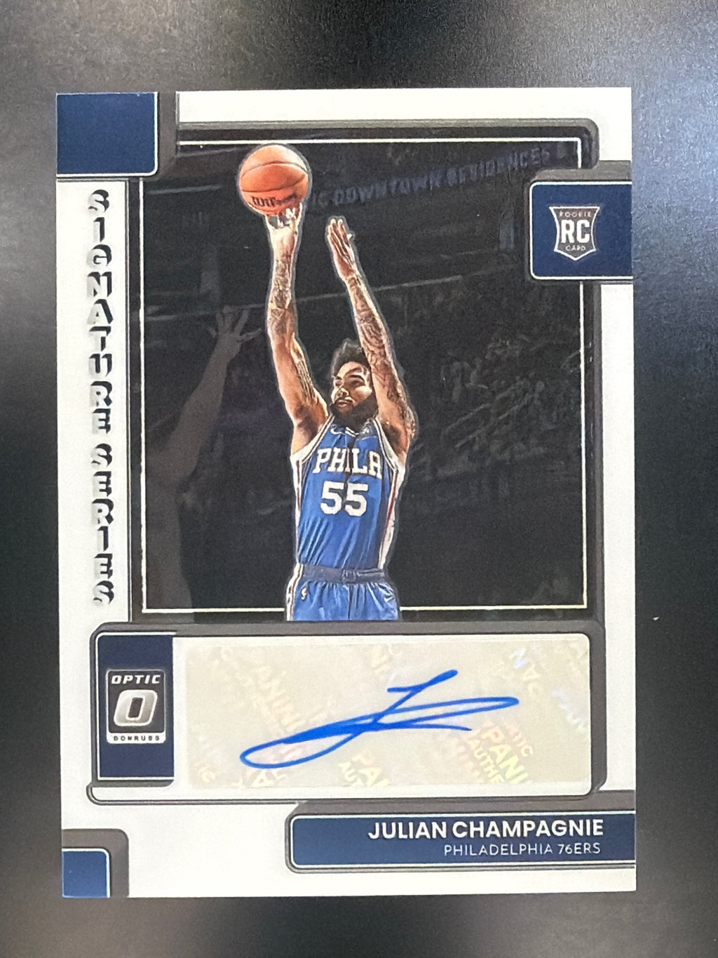 2022-23 Donruss Optic #SS-JCP Julian Champagnie Signature Series