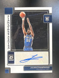 2022-23 Donruss Optic #SS-JCP Julian Champagnie Signature Series