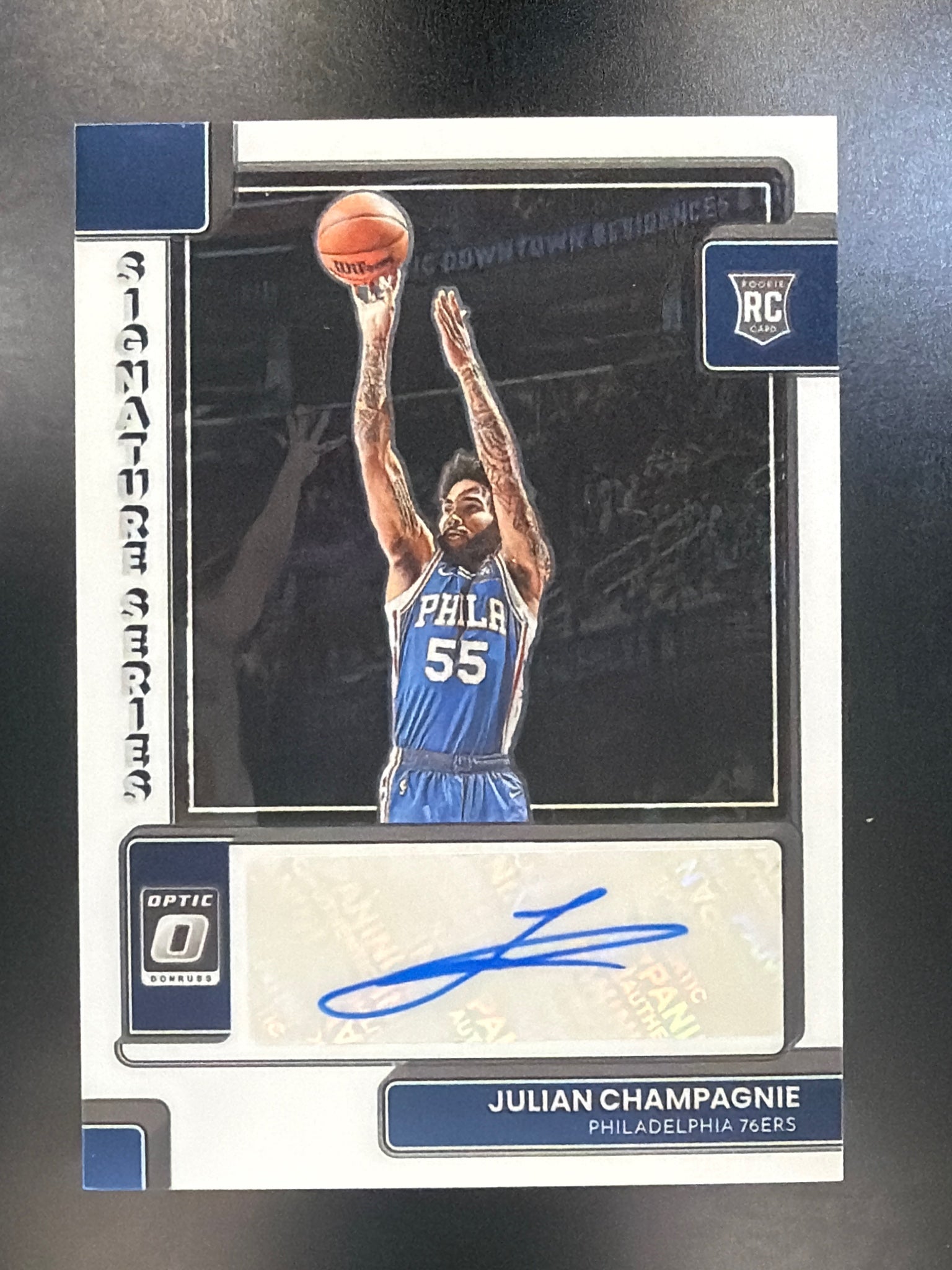 2022-23 Donruss Optic #SS-JCP Julian Champagnie Signature Series