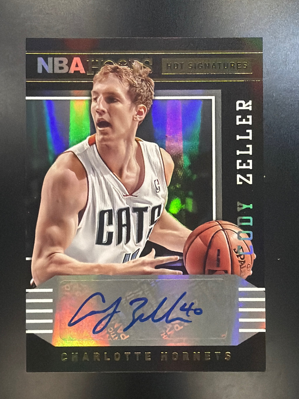 2014-15 Hoops #3 Cody Zeller Hot Signatures