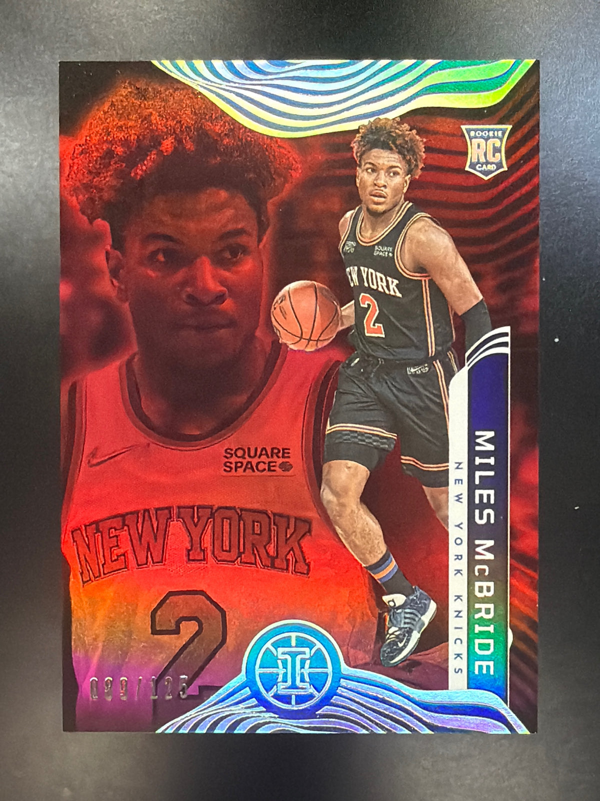 2021-22 Panini Illusions #184 Miles McBride Ruby #/125