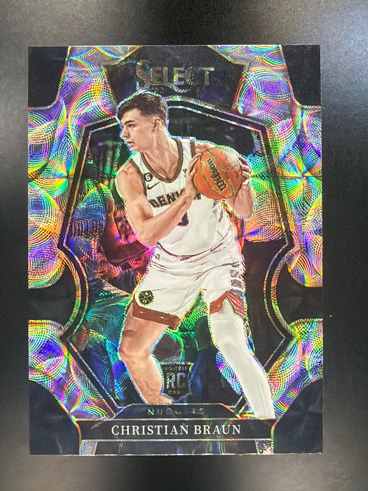 2022-23 Panini Select #195 Christian Braun Scope Prizms