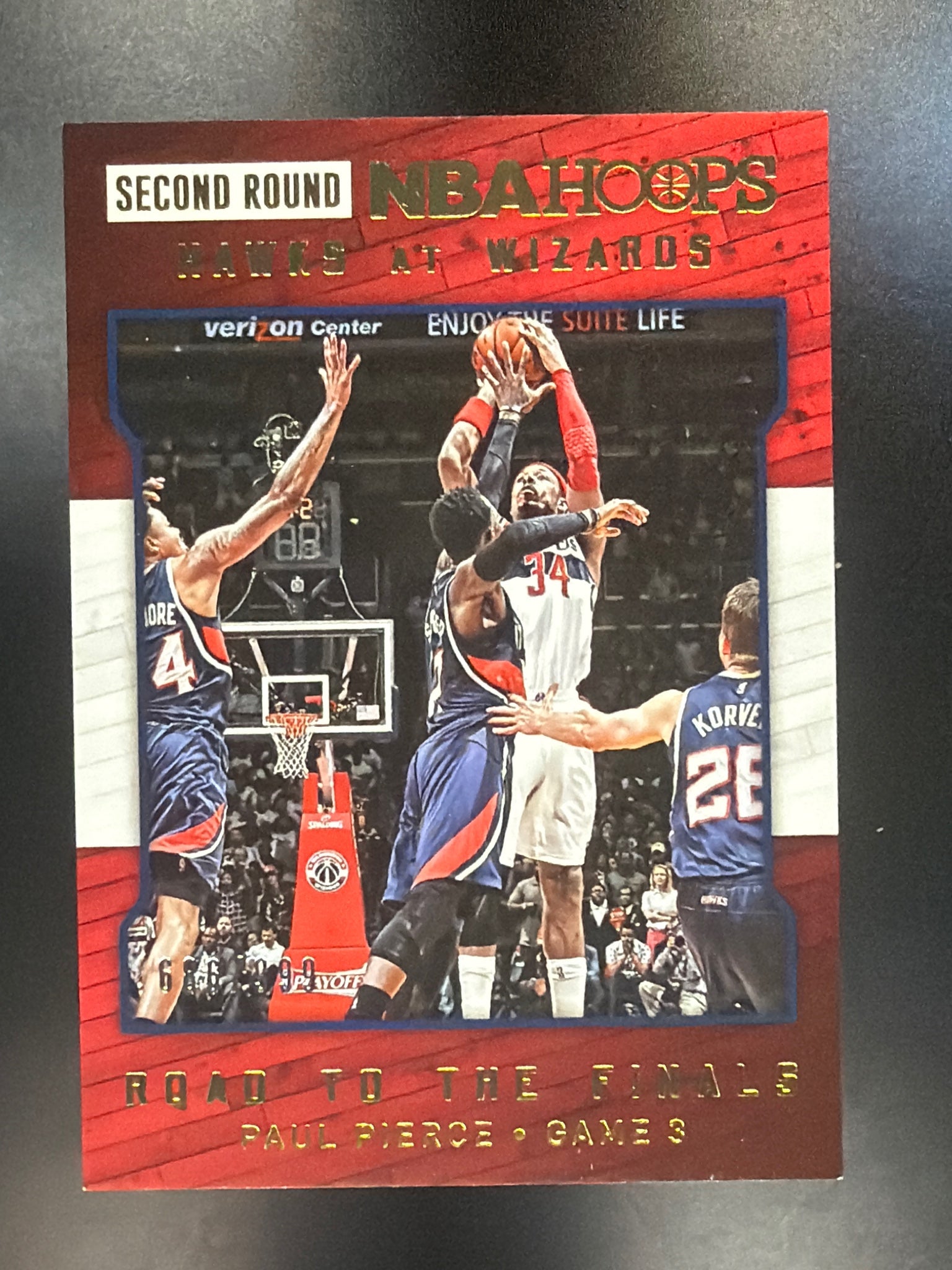 2015-16 Hoops #52 Paul Pierce Road to the Finals #/999
