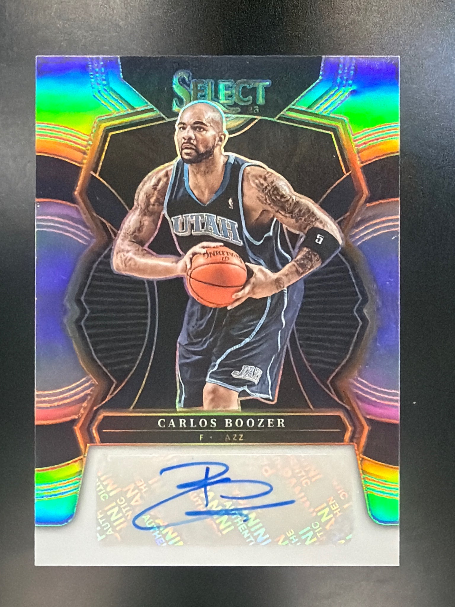 2022-23 Panini Select #S-CBZ Carlos Boozer Signatures #/249