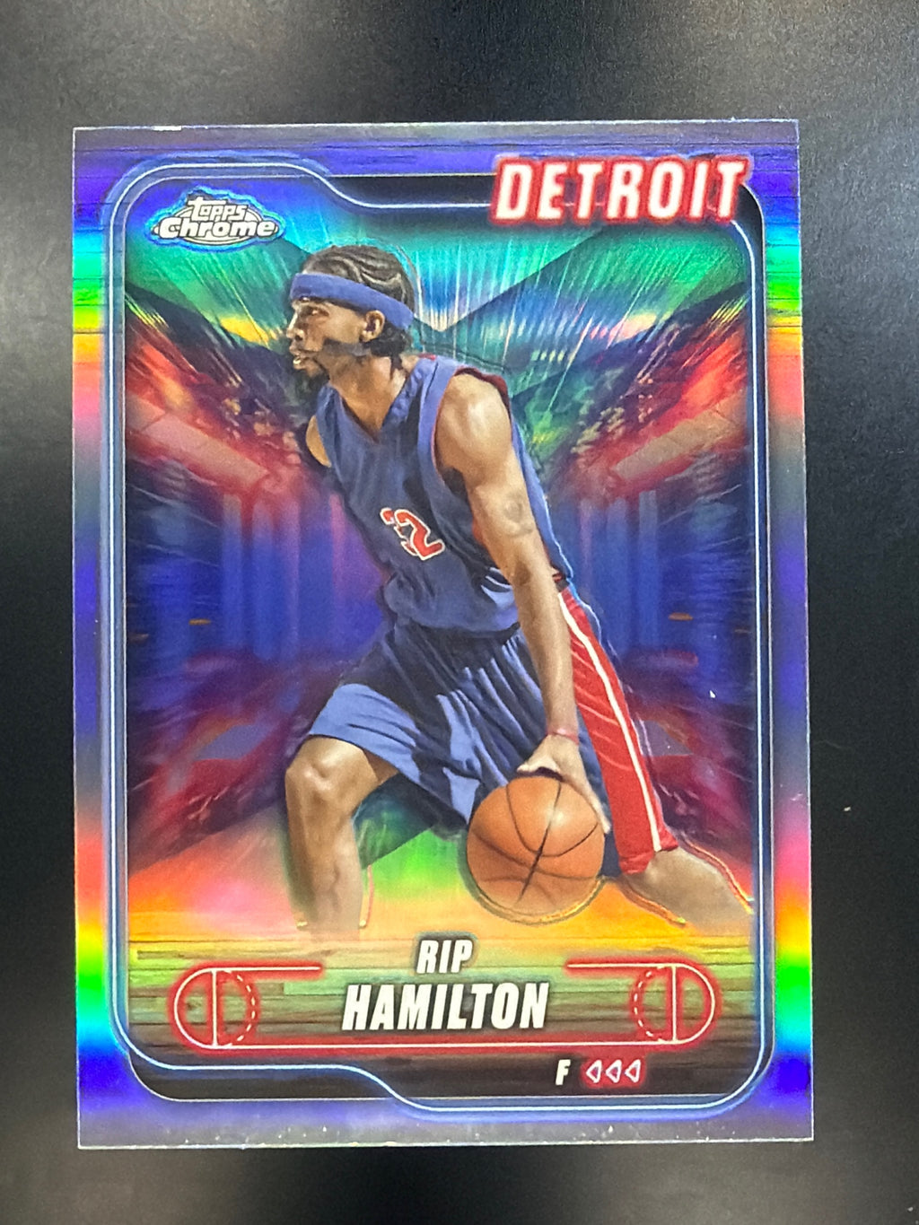 2024-25 Topps Chrome #65 Rip Hamilton Refractor