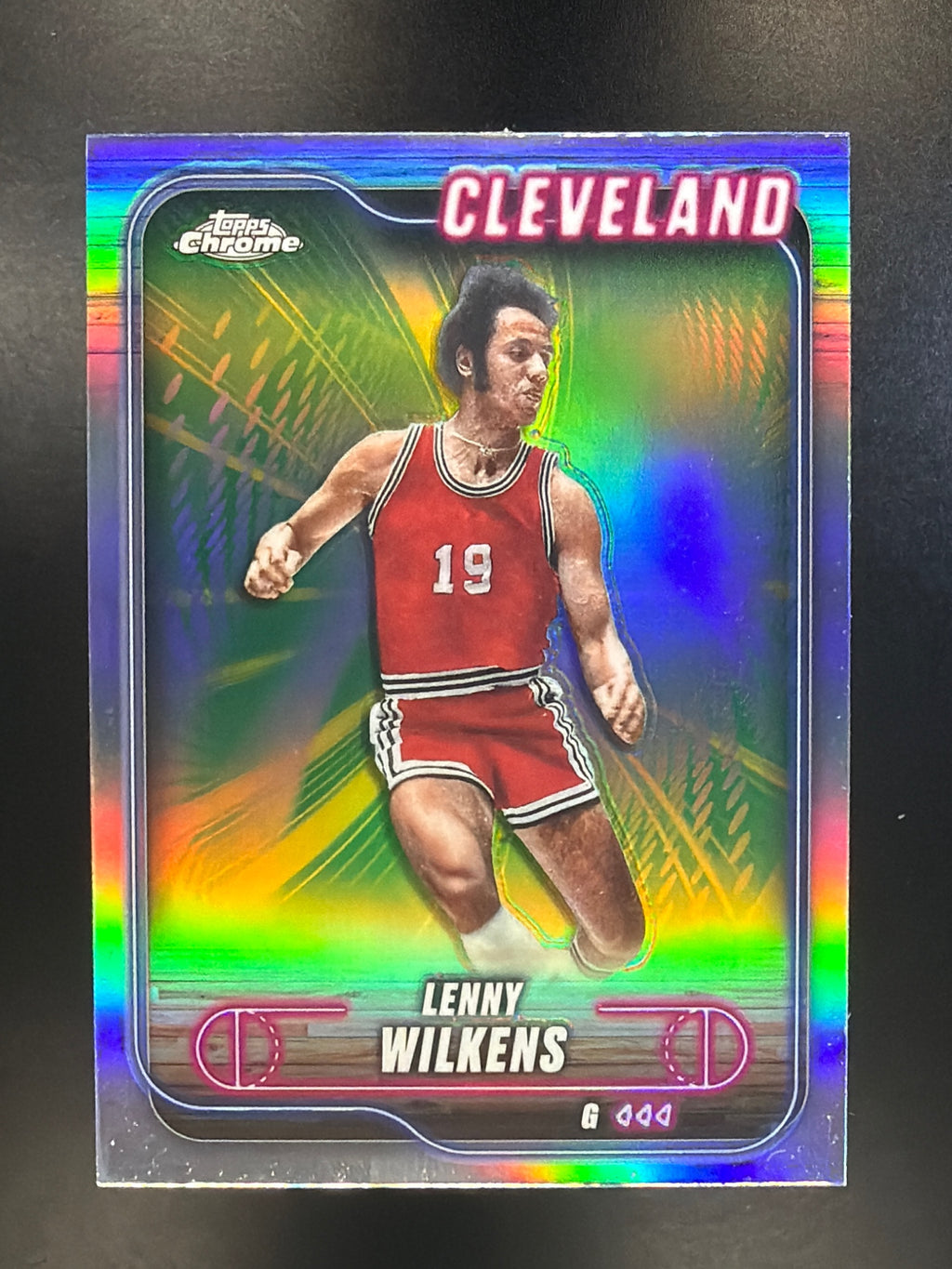 2024-25 Topps Chrome #14 Lenny Wilkens Refractor