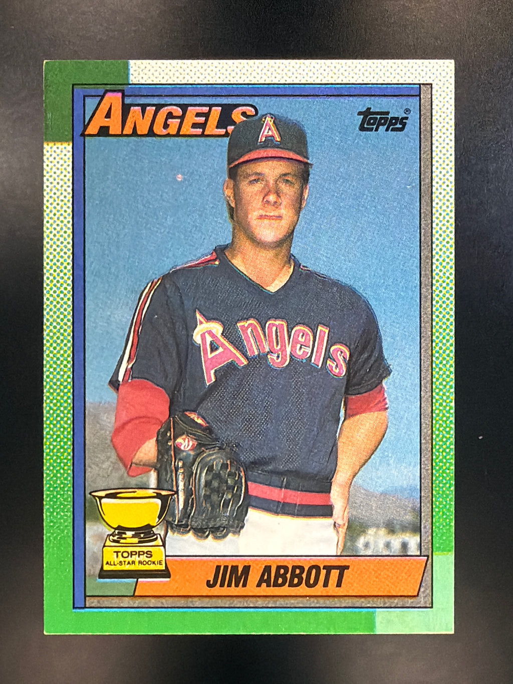 1990 Topps #675 Jim Abbott