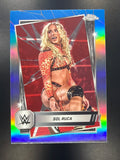 2025 Topps Chrome WWE #24 Sol Ruca Red & Blue Refractor