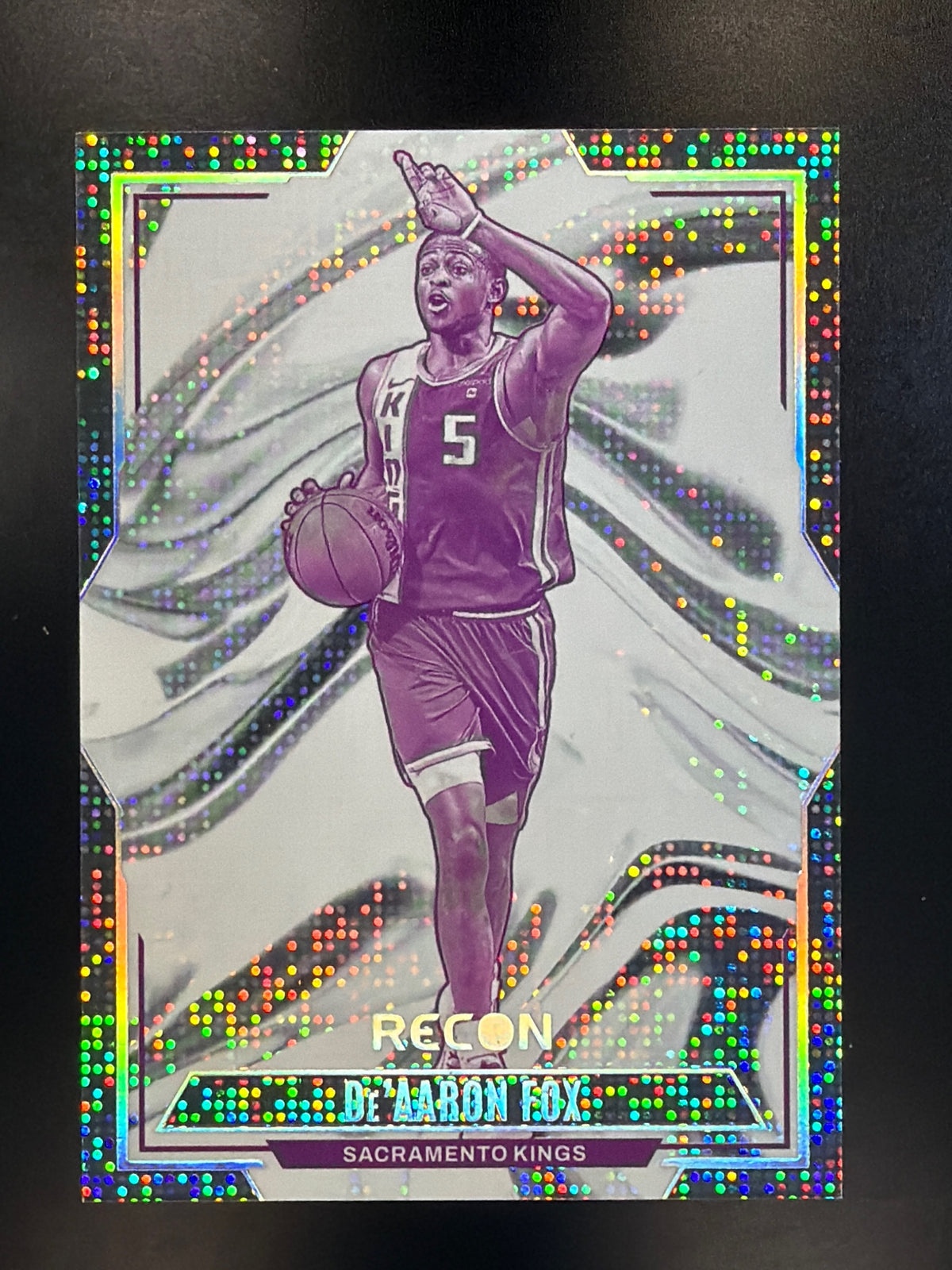 2023-24 Panini Recon #4 De'Aaron Fox Contours