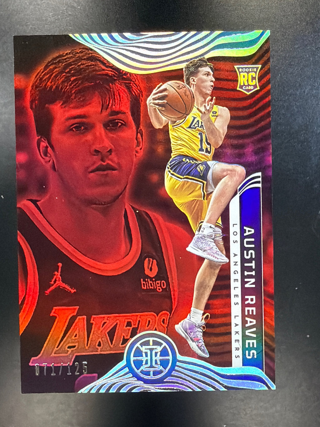 2021-22 Panini Illusions #181 Austin Reaves Ruby #/125