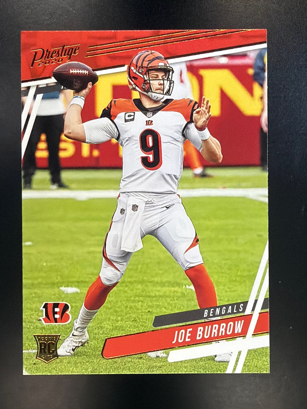 2020 Panini Chronicles #301 Joe Burrow Prestige Rookies Update