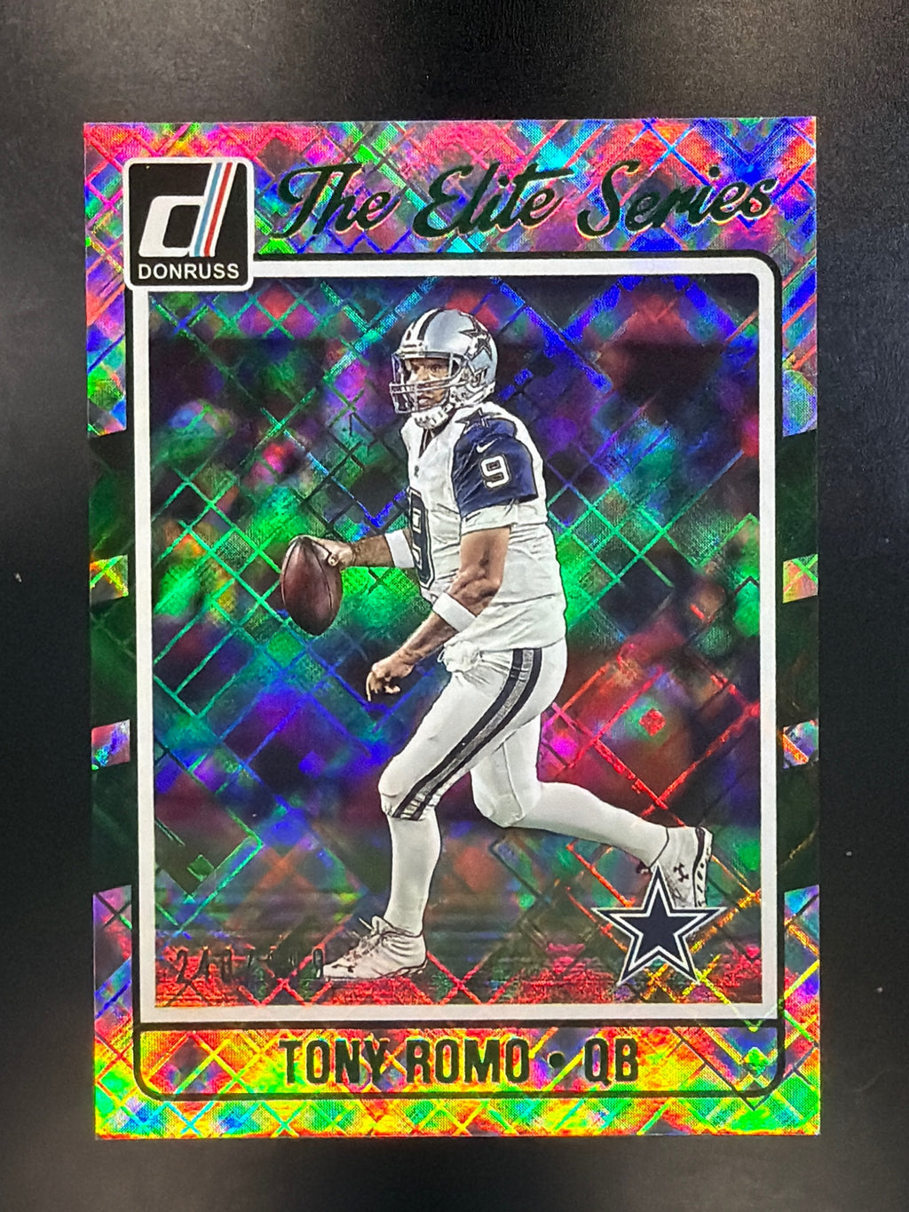 2016 Donruss #18 Tony Romo The Elite Series Veterans #/999