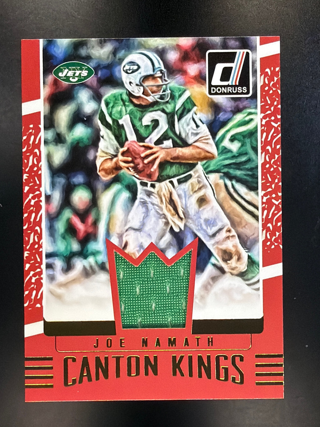 2016 Donruss #6 Joe Namath Canton Kings Jersey