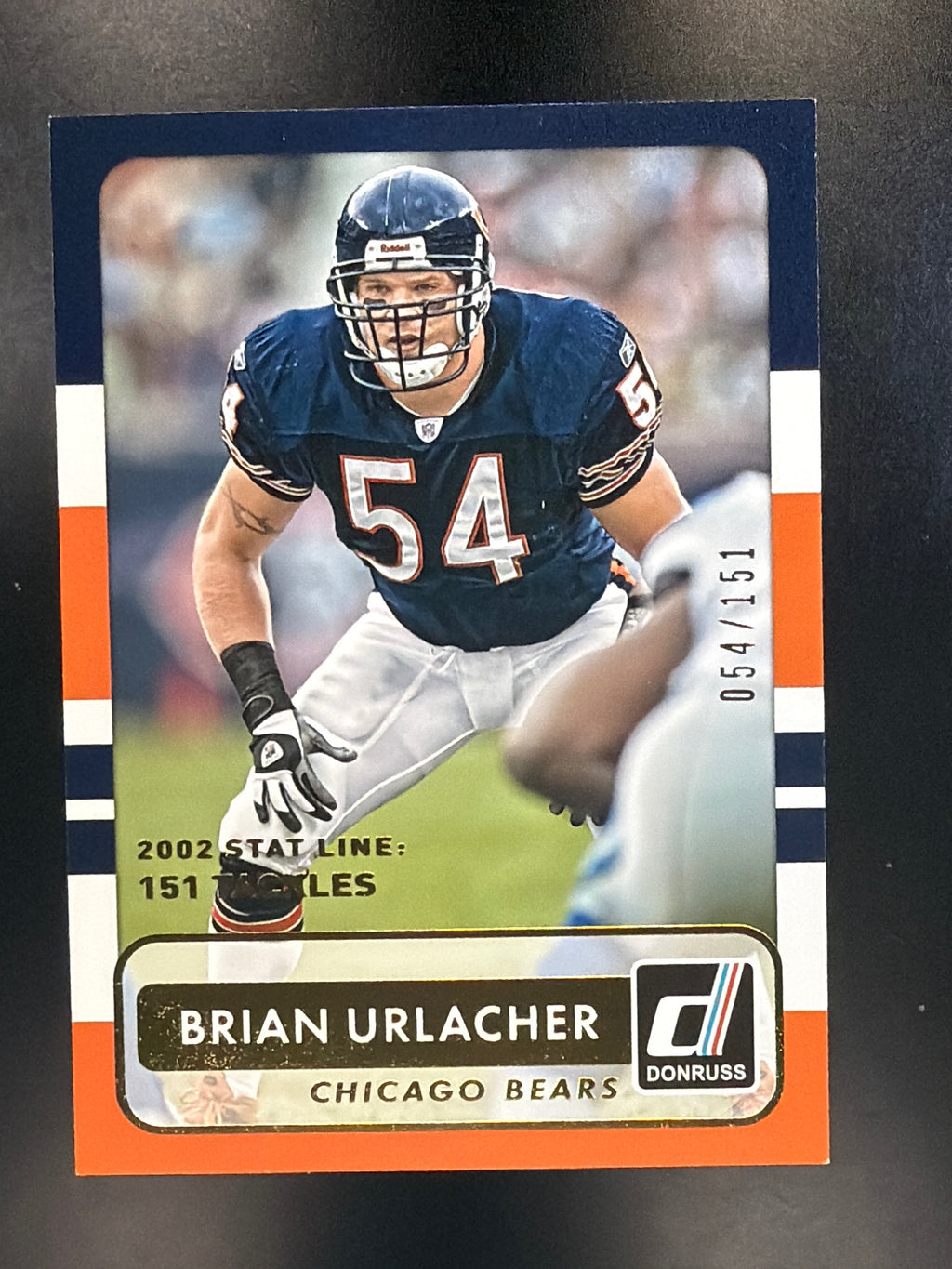 2015 Donruss #177 Brian Urlacher Stat Line Season #/151