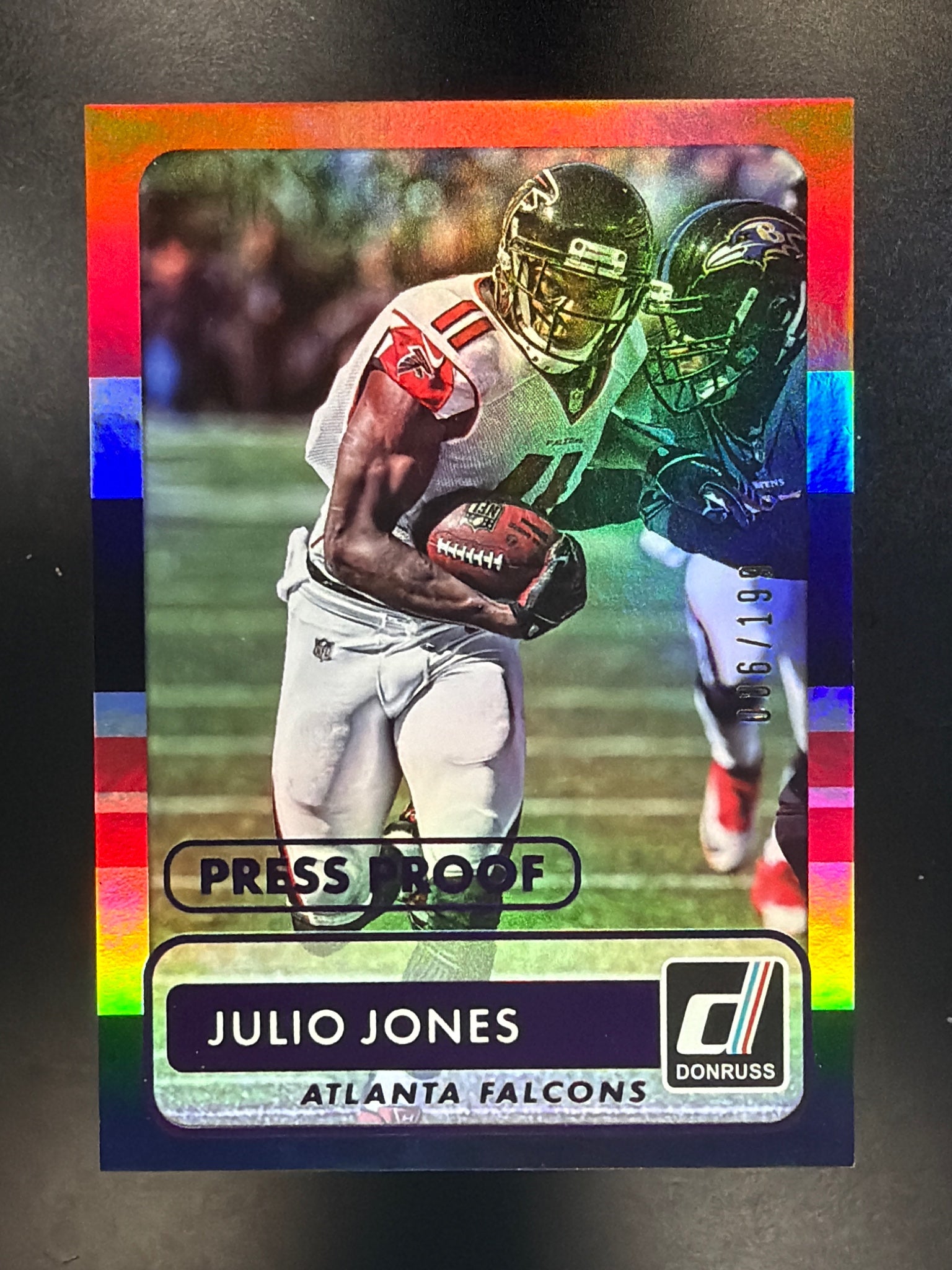 2015 Donruss #79 Julio Jones Press Proof Purple #/199