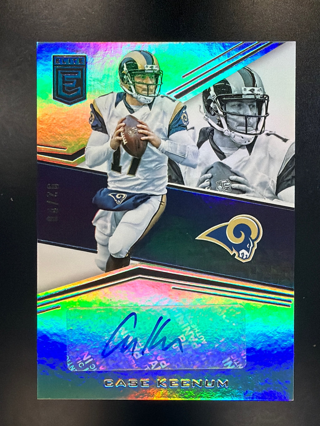 2016 Donruss Elite #ES-CK Case Keenum Elite Signatures #/99