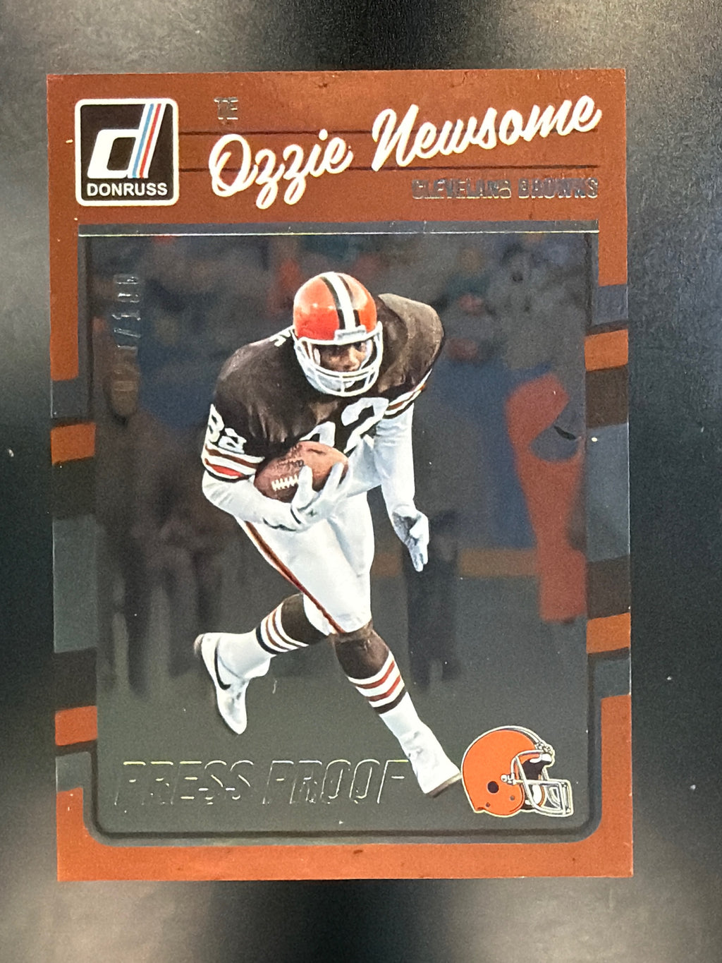 2016 Donruss #74 Ozzie Newsome Press Proofs Silver #/100