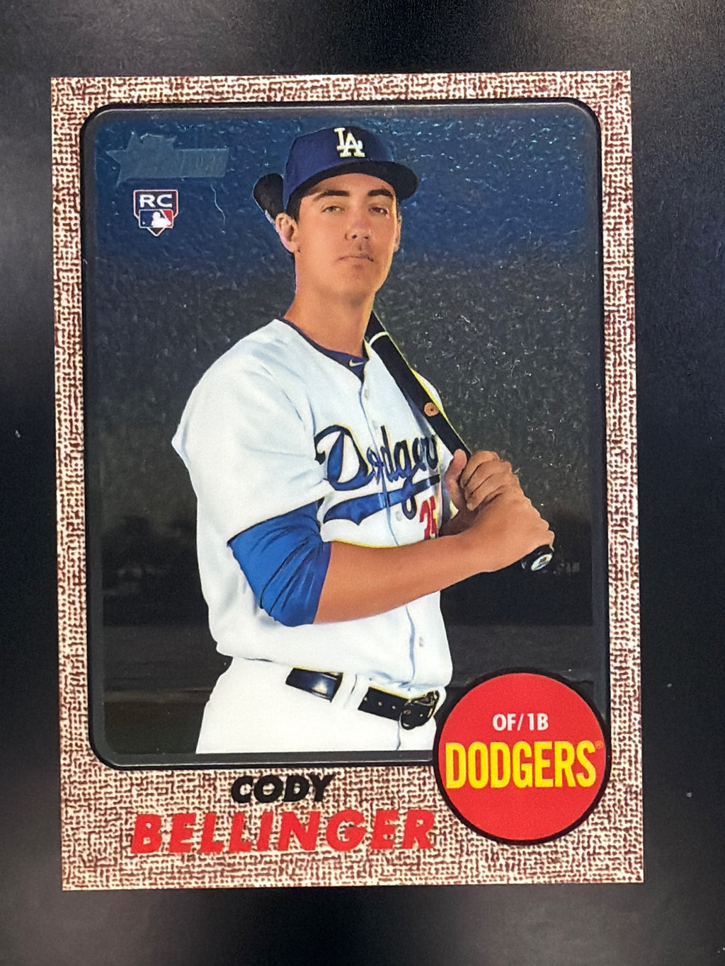 2017 Topps Heritage #THC-678 Cody Bellinger Chrome #/999