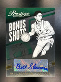 2014-15 Panini Prestige Plus #12 Bill Sharman Bonus Shots Autographs Gold #/7