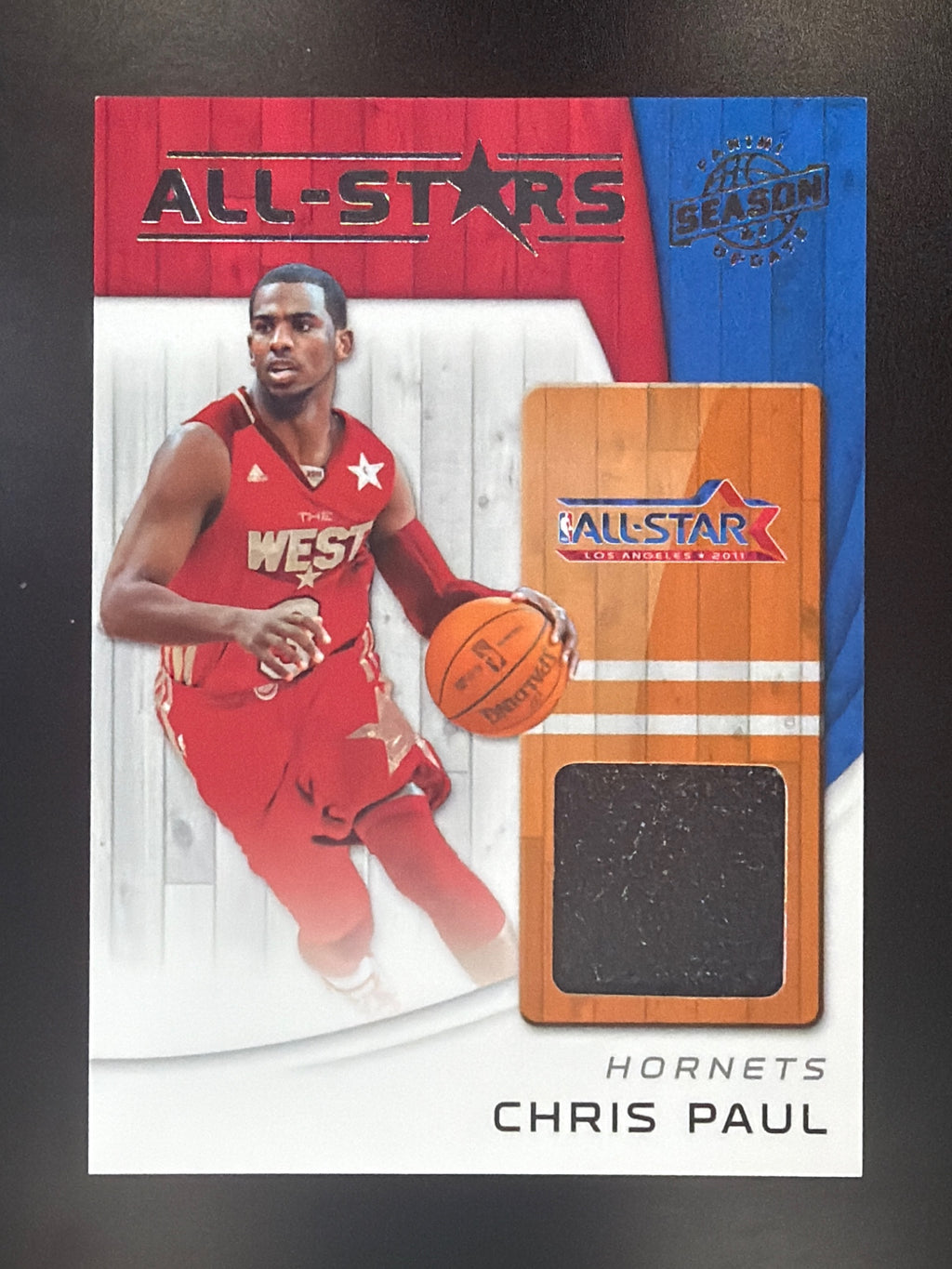 2010-11 Panini Season Update #25 Chris Paul All-Stars Materials