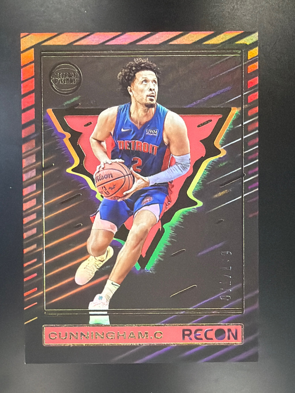 2023-24 Panini Recon #53 Cade Cunningham Holo Red #/199