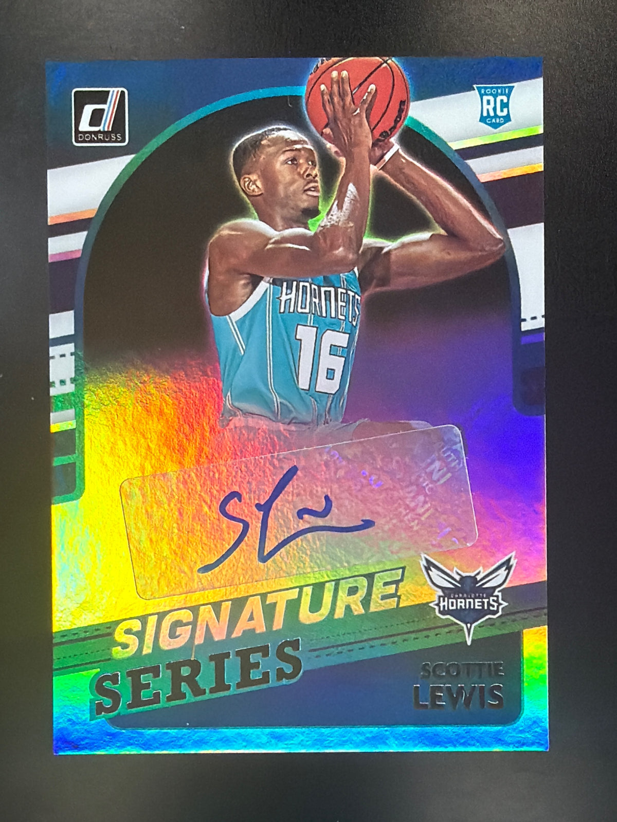 2021-22 Donruss #SS-SLW Scottie Lewis Signature Series