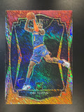 2020-21 Panini Select #187 Obi Toppin Red White Orange Shimmer
