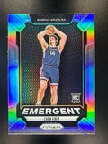 2024-25 Panini Prizm #16 Zach Edey Emergent Prizms Silver