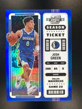 2022-23 Panini Contenders Optic #70 Josh Green Blue #/99