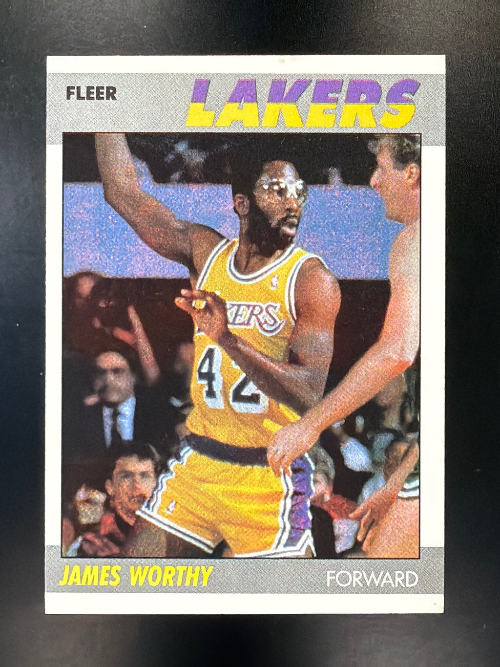 1987-88 Fleer #130 James Worthy
