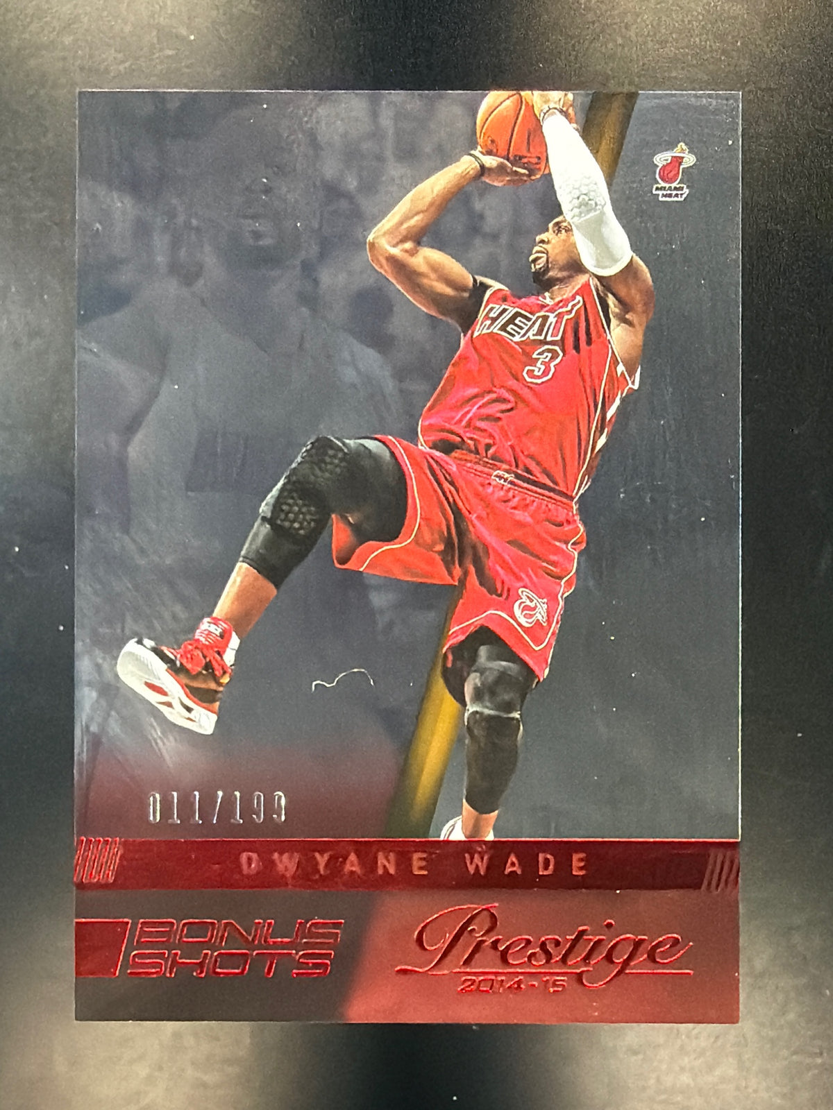 2014-15 Panini Prestige #158 Dwyane Wade Bonus Shots Red #/199