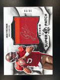 2009 SP Authentic #RSP-JF Josh Freeman Rookie Super Patch Autographs #/99