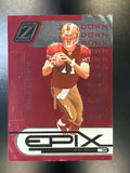 2005 Donruss Zenith #E-1 Alex Smith Epix Red 2nd Down #/150